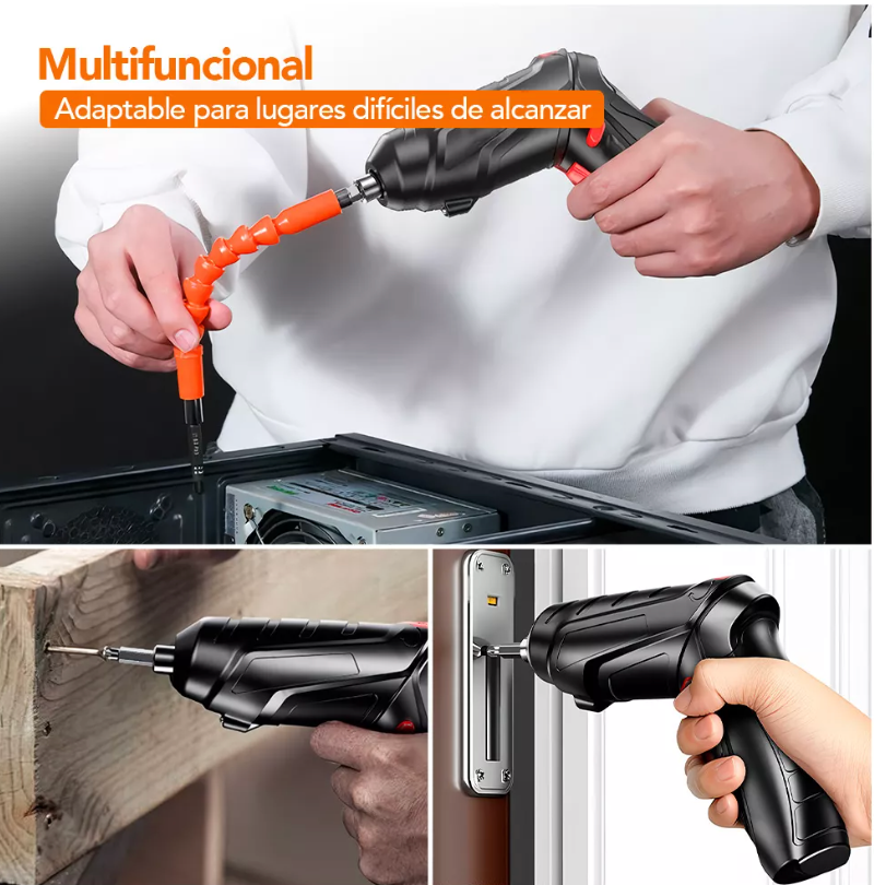 DESTORNILLADOR ELECTRICO INALAMBRICO - DELIVERY GRATIS