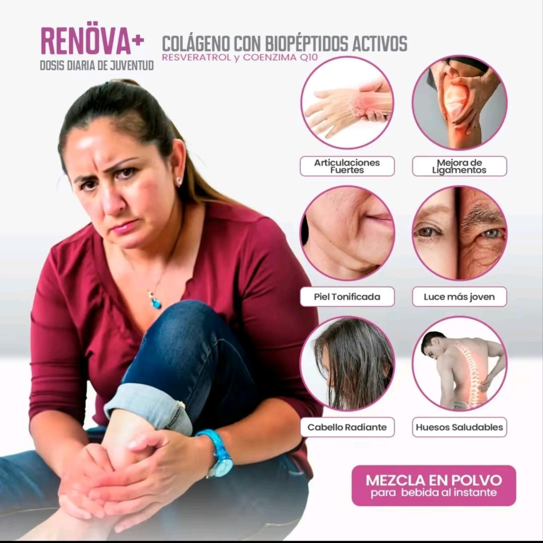 COLAGENO RENOVA+ CON BIOPEPTIDOS ACTIVOS - DELIVERY GRATIS