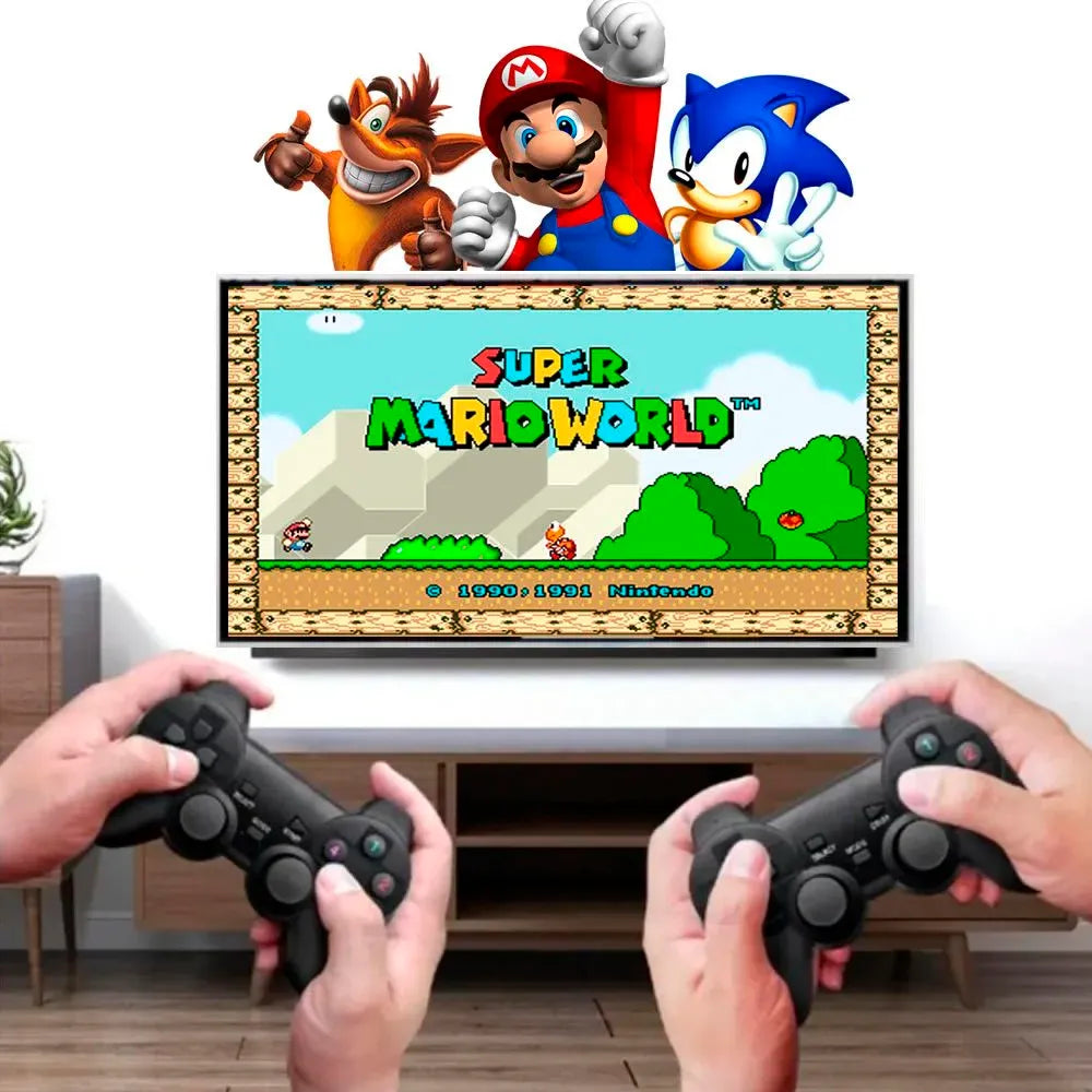 CONSOLA RETRO GAME STICK X2 PLUS 12 - DELIVERY GRATIS