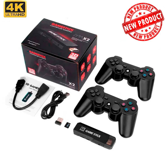 CONSOLA RETRO GAME STICK X2 PLUS 12 - DELIVERY GRATIS
