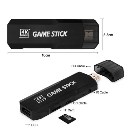 CONSOLA RETRO GAME STICK X2 PLUS 12 - DELIVERY GRATIS
